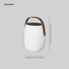 Lamparas exterior de pie recargables y portátiles