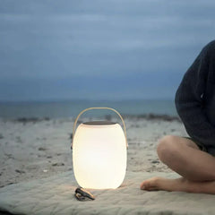 Lamparas exterior de pie recargables y portátiles