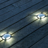 Focos de Suelo Led Solar Impermeables para Exteriores