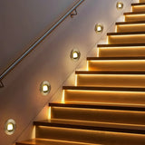 Lampara pared decorativa para escaleras exteriores