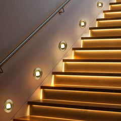 Lampara pared decorativa para escaleras exteriores