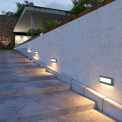 Aplique LED Empotrado Escalera Impermeable para Exterior