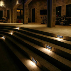 Aplique LED Empotrado Escalera Impermeable para Exterior