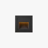 Aplique empotrable exterior moderno de metal con LED sensor de movimiento IP65 para escaleras