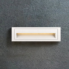 Aplique empotrable exterior moderno de metal con LED sensor de movimiento IP65 para escaleras