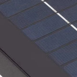 Sobremuro solar exterior LED moderno cuadrado para jardín
