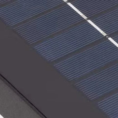 Sobremuro solar exterior LED moderno cuadrado para jardín