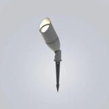 Foco estaca jardin LED orientable moderno de metal para exterior