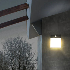 Aplique de Luz Solar para Pared Exterior con Sensor