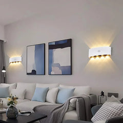 Foco de Pared Exterior con Sensor y Doble Iluminación