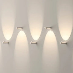 Aplique de Pared Exterior LED Impermeable Forma de Bambú