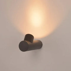 Aplique de pared exterior moderno de metal LED IP65