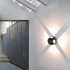 Lámpara Aplique de Pared LED Impermeable Esférica