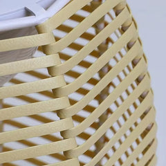 Lámpara Solar Portátil de Ratan para Exterior