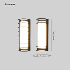 Aplique de Pared LED Exterior Minimalista Impermeable