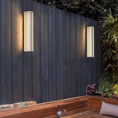 Aplique de pared moderno exterior solar LED ip65 para porche