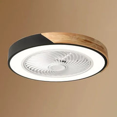 Lámpara Ventilador Silencioso LED Estilo Macaron