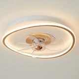 Ventilador de techo con luz de madera nórdico LED DC silencioso para dormitorio