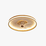 Ventilador de techo con luz de madera nórdico LED DC silencioso para dormitorio
