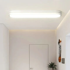 Plafón LED Minimalista para Pasillo Antireflejos