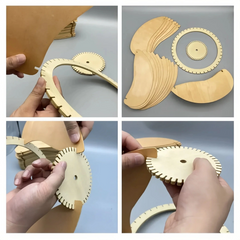 Lámpara colgante de madera LED japonesa con forma de calabaza