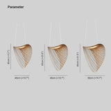 Lámpara Colgante Creativa de Madera para Comedor