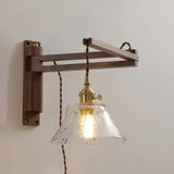 Aplique de Pared LED Estilo Vintage Plegable Extensible para Dormitorio