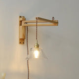 Aplique de Pared LED Estilo Vintage Plegable Extensible para Dormitorio