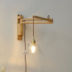 Aplique de Pared LED Estilo Vintage Plegable Extensible para Dormitorio