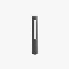 Baliza Exterior IP65 LED con Sensor Diseño Minimalista Jardín Negra