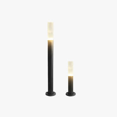 Iluminación Baliza De Exterior LED IP65 Diseño Minimalista Jardín Negra