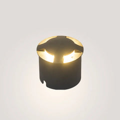 Luminaria Exterior Pared LED Negra con Protección IP65