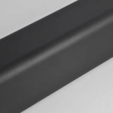 Baliza Solar De Exterior LED De Metal Diseño Moderno Jardín Negra