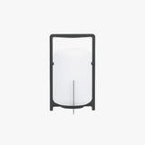 Lámpara de pie solar exterior LED portátil estilo farol de vidrio IP65