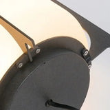 Lámpara de pie solar exterior LED portátil estilo farol de vidrio IP65