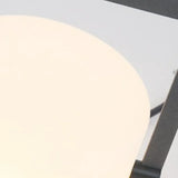 Lámpara de pie solar exterior LED portátil estilo farol de vidrio IP65