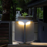 Baliza de Exterior Jardín LED IP65 Luz Cálida de Metal Diseño Moderno