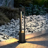 Poste de Luz Calle Negro con Iluminación LED y Protección IP65