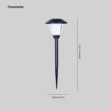 Lámpara de Jardín Estaca Solar con Protección IP65 y LED