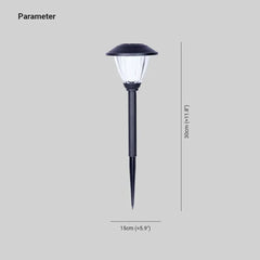 Lámpara de Jardín Estaca Solar con Protección IP65 y LED