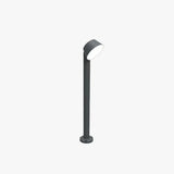 Baliza LED de jardín exterior IP65 luz cálida negra moderna