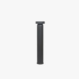 Baliza de Luz Exterior LED IP65 Diseño Moderno Jardín Negra