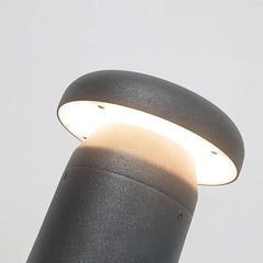 Baliza de Luz Exterior LED IP65 Diseño Moderno Jardín Negra