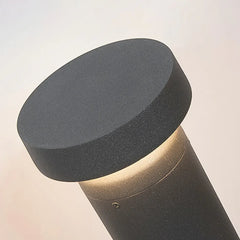 Baliza de Luz Exterior LED IP65 Diseño Moderno Jardín Negra