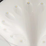 Baliza Solar Exterior LED con Sensor para Jardín Negra Moderna