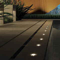Focos de Jardin de Suelo LED IP65 Exterior Moderno Redondo