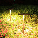 Baliza LED Exterior Solar IP65 Orientable de Diseño Moderno Redonda para Jardín Negra
