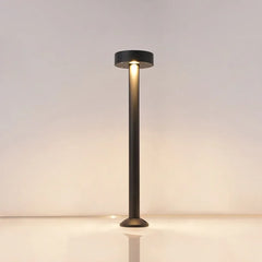 Baliza de Exterior Jardin LED IP65 Diseño Moderno Metal Negra