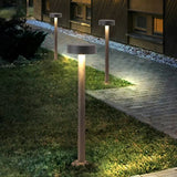 Baliza de Exterior Jardin LED IP65 Diseño Moderno Metal Negra