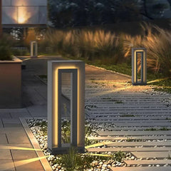 Farola Exterior Jardín Solar con Iluminación LED y Protección IP65